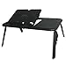 Neewer Portable Laptop/Notebook Table with DualCooling Fans Pad Adjustable Legs