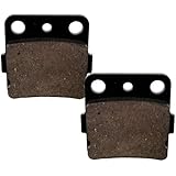 Caltric Brake Pads Fits HONDA TRX250X TRX 250 X FOURTRAX 1987-1992 Rear Brakes