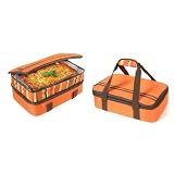 Rachael Ray Expandable Lasagna Lugger, Orange