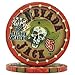 Nevada Jacks Casino Ceramic Poker Chips Sample Set - 9 New Chips