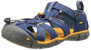 KEEN Seacamp CNX Sandal (Toddler/Little Kid/Big Kid),Ensign Blue/Apricot,3 M US Little Kid