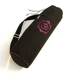 Yogatasche mit OM-Symbol, schwarz
