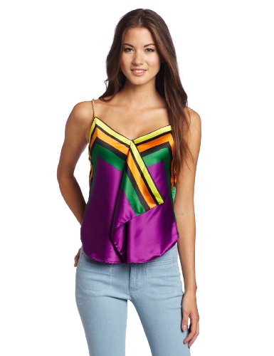 XOXO Juniors Flounce Front Scarf Cami Top