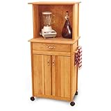 Microwave Space-Saver Cart