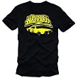 DUKES OF HAZZARD t-shirt EIN DUKE KOMMT SELTEN ALLEIN schwarz/ gelb