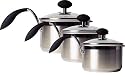 Imperial International - ARC 42 3 Piece Saucepan Set - Stainless Steel