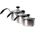 Imperial International - ARC 42 3 Piece Saucepan Set - Stainless Steel