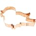 Old River Road Bluebird Shape Cookie Cutter, Copper