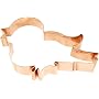Old River Road Bluebird Shape Cookie Cutter, Copper