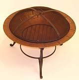 Review Garden Style  / Large Bronze Fire Bowl (BBQ)