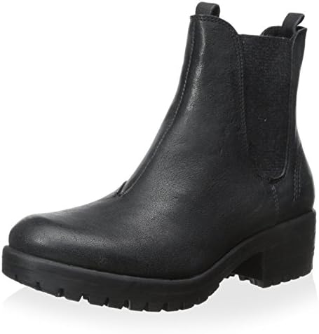 Khrio Women's Stella Chelsea Boot, Nero/Antracite, 37 M EU/7 M US