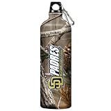 MLB San Diego Padres 32-Ounce Open Field Aluminum Water Bottle