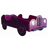 Old Style- Race Car Toddler Bed Color: Pink