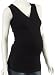 Esprit maternity Tanktop with picot M84701 Damen Tops, Gr. 36 (S), Schwarz (Black)