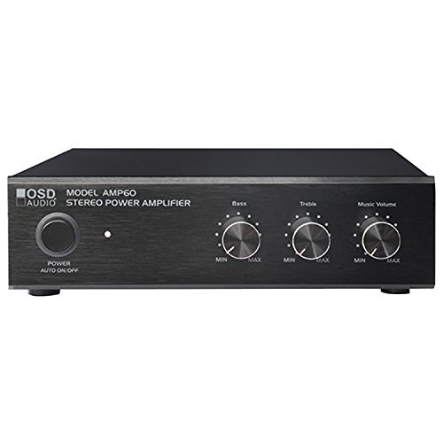 OSD Audio AMP60 2-Channel 25-Watt Compact Stereo IC Power Amplifier