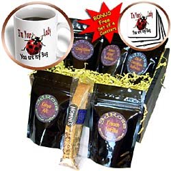 Women Humor - I m your Ladies you are my Bug - Coffee Gift Baskets - Coffee Gift Basket by 3dRose LLC