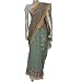 Beautiful Sari Printed Cotton from India Multicolored (csari323)