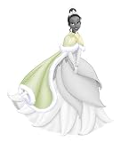 ROOMMATES RMK1829GM Disney Tiana Holiday Edition Pale Green Fur Cape Wall Decal