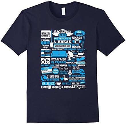 Men's You fell asleep. I know Large Navy