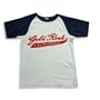 Gold Rush Outfitters - Boys Short Sleeve T-Shirt, Off White, Navy