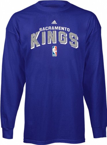 Sacramento Kings Adidas Buzzer Beater Long Sleeve T-Shirt