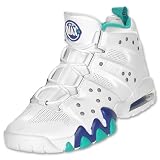 NIKE Air Max Barkley Men's Basketball Shoes, White/Old Royal/Gym Red