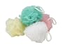 White - Blue - Green - Yellow - Black - Pink - Fuschia - Spa Bath Puff - Smooth Soft Skin - Exfoliate - Moisturize - Great Looking Skin -For Bath or Shower - Rich Lather