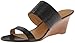 Nine West Women's Rushout Leather Wedge Sandal