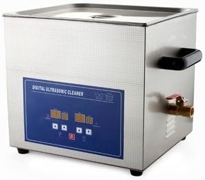JeKen 15L Large Capacity Ultrasonic Cleaner PS-60A with Timer & Heater Without Basket 110V