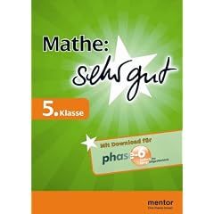 Mathematik: sehr gut 5. Klasse: Verstehen - �ben - testen (inklusive Download f�r Phase-6)