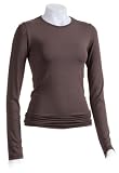 Majestic Long Sleeve Basic Crewneck Tee