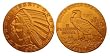1929 $5 Indian Head Half Eagle Gold Replica Coin
