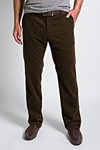 Club Collection Corduroy Trouser with Unfinished Hem