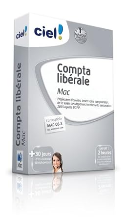 Ciel Compta Libérale Mac 2013 + 30 jours d'assistance téléphonique