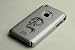 Apple iPhone 1G Soft Polycarbonate Slim fit Case - Silver with Dragon Tattoo (Cozip Brand) Made in Korea