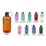 Nalgene Colored Narrow-Mouth Lexan Water Bottle (32oz)