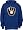 Milwaukee Brewers Blue Goalie Hooded Sweatshirt - Medium
