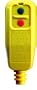 Tower Manufacturing 30334010-08 15 amp Yellow Color User Attachable Right Angle GFCI Male Plug With Manual Reset