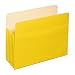 Globe-Weis File Pocket, 5.25 Inch Expansion, Letter Size, Yellow, 25-Count (1534G YEL)
