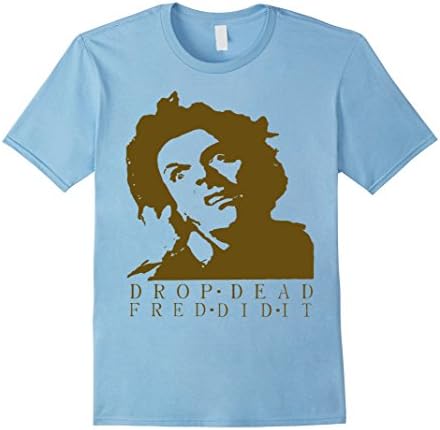 Men's Drop Dead Fred t shirt Medium Baby Blue