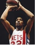 Julius Dr. J Erving Unsigned New Jersey Nets Unsigned 8x10 inch Photo