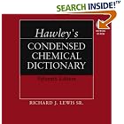  Hawley's Condensed Chemical Dictionary, Book and CD-ROM Set  by Richard J., Sr. Lewis
