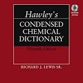 Hawley's Condensed Chemical Dictionary, Book and CD-ROM Set