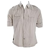 Crafted Long Island Shirt - White - Mens