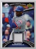 2007 Sweet Spot Classic Tim Raines Game Used Jersey Baseball Card