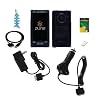 7 Items Accessory Combo for Microsoft Zune HD 16GB / 32GB Series: Includes Clear Crystal Snap On Hard Case, Belt Clip, LCD Screen Protector, Home / Travel Charger, Car Charger, USB 2in1 Data Sync Cable and Light Blue Fishbone Style Keychain