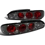 1993-1997 MAZDA MX6 BASE/ LS TAIL LIGHTS SMOKED LENS
