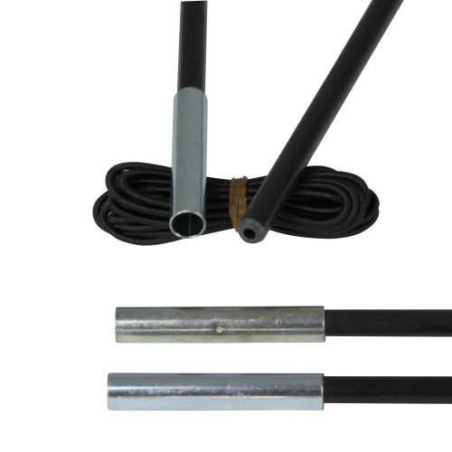 10T SPK 79 Set arceaux de tente en fibres de verre Noir 65 x 0,79 cm