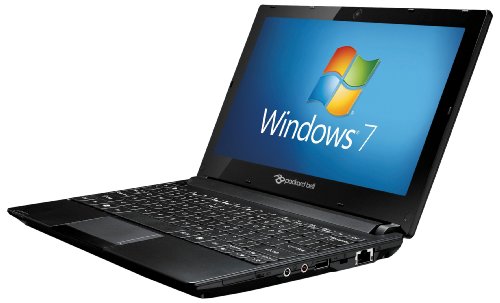 Packard Bell Dot Se-411uk 10.1 Inch Netbook (intel Atom N455, Ram 1gb Ram, Hdd 250gb, 7.5h Battery Lifewebcam, Wifi, Windows 7 Starter) - Black Picture