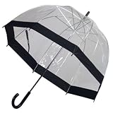 Frankford Clear Bubble Umbrella - Black Trim